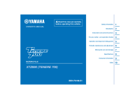 Yamaha Tenere 700 - Owners manual 2022-0